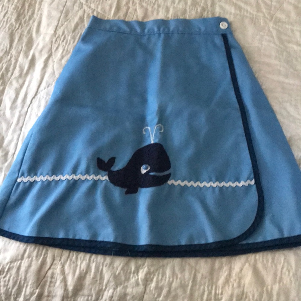 Just girls blue whale skirt. Size 6x